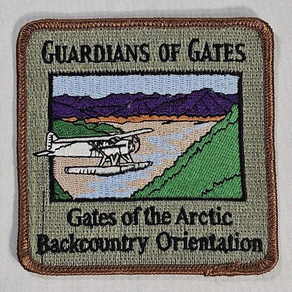GUARDIANS OF GATES OF ARCTIC NATIONAL PARK BACKCOUNTRY ORIENTATION ALASKA PATCH - Picture 1 of 3
